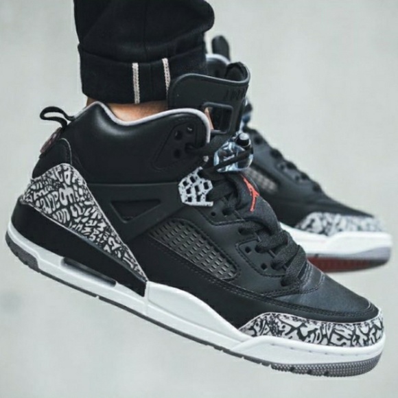 jordan spizikes black cement